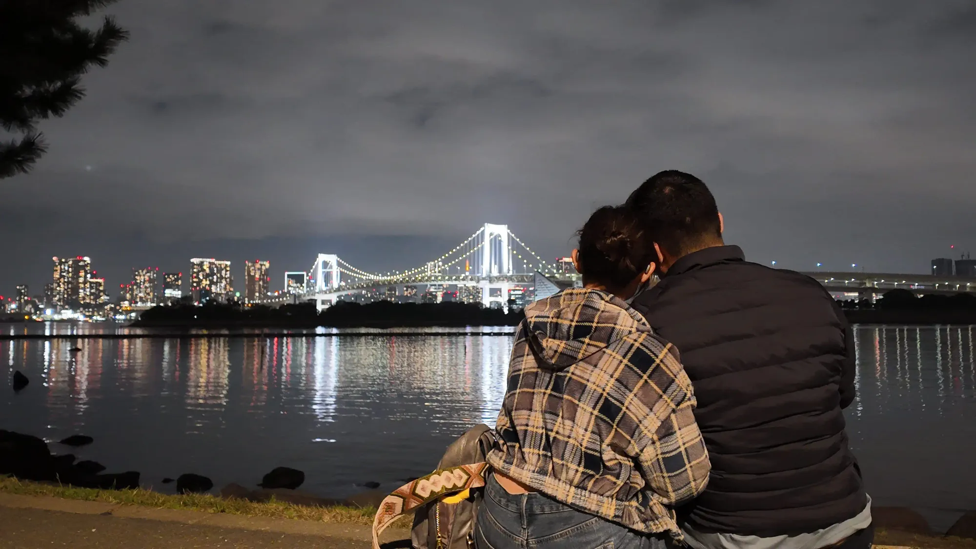 contemplando odaiba